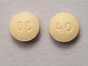 Oxycontin OC40 40mg